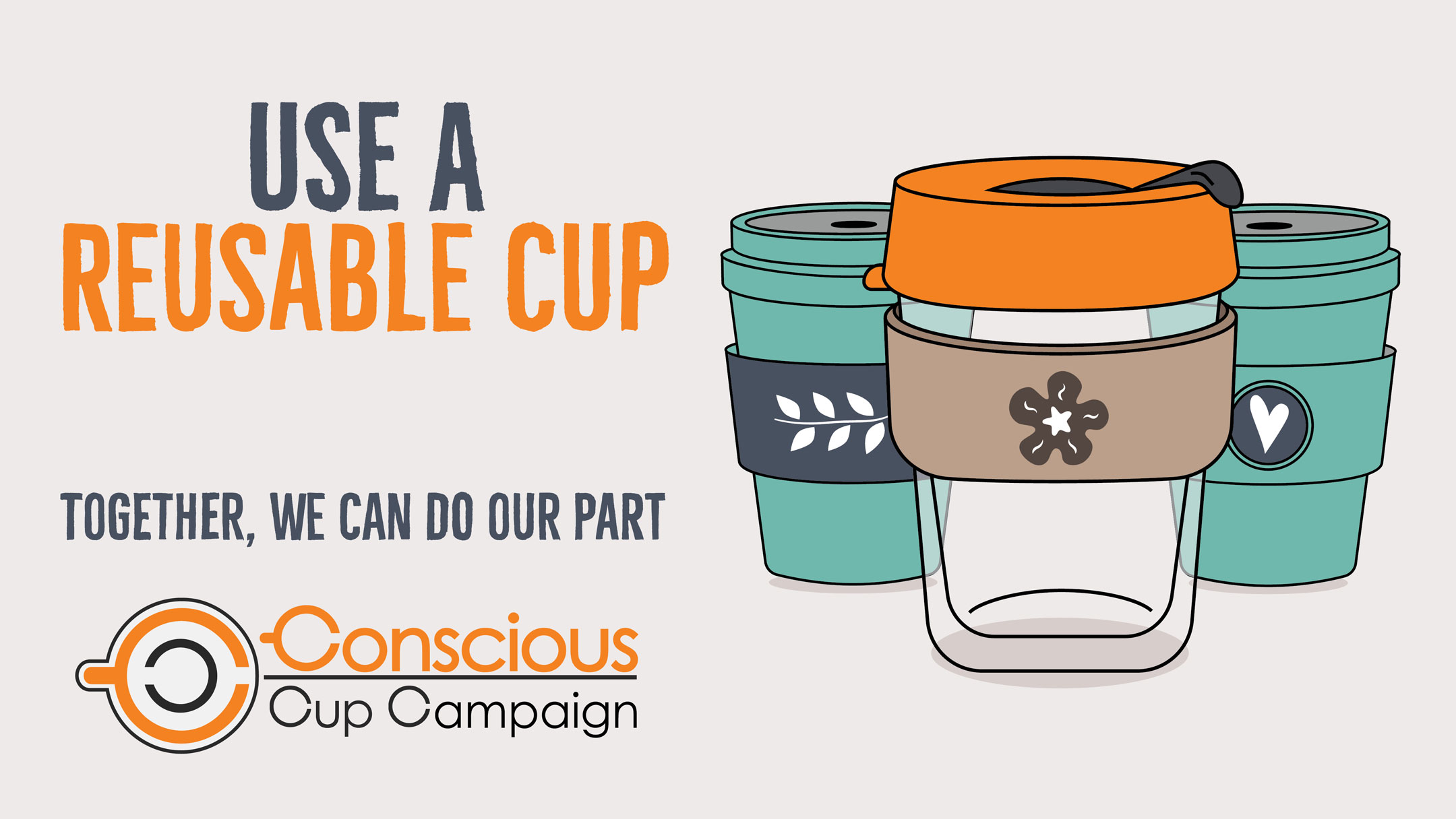 Insta, We Welcome Reusable Cups